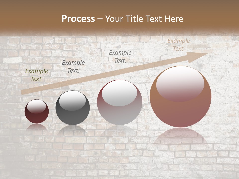 Weathered Textured Stonewall PowerPoint Template