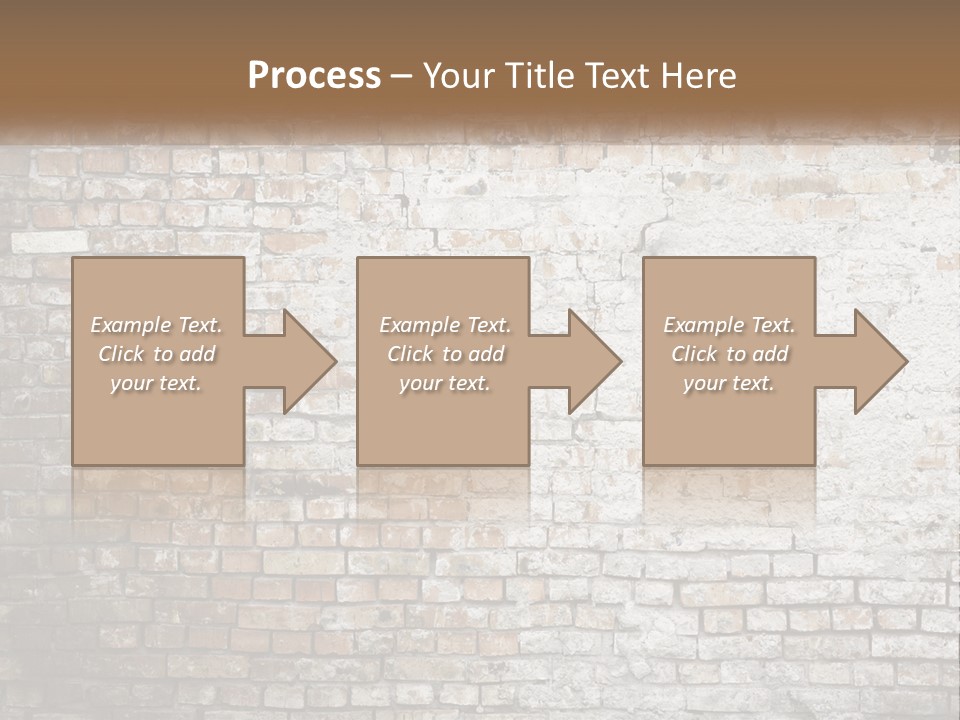 Weathered Textured Stonewall PowerPoint Template