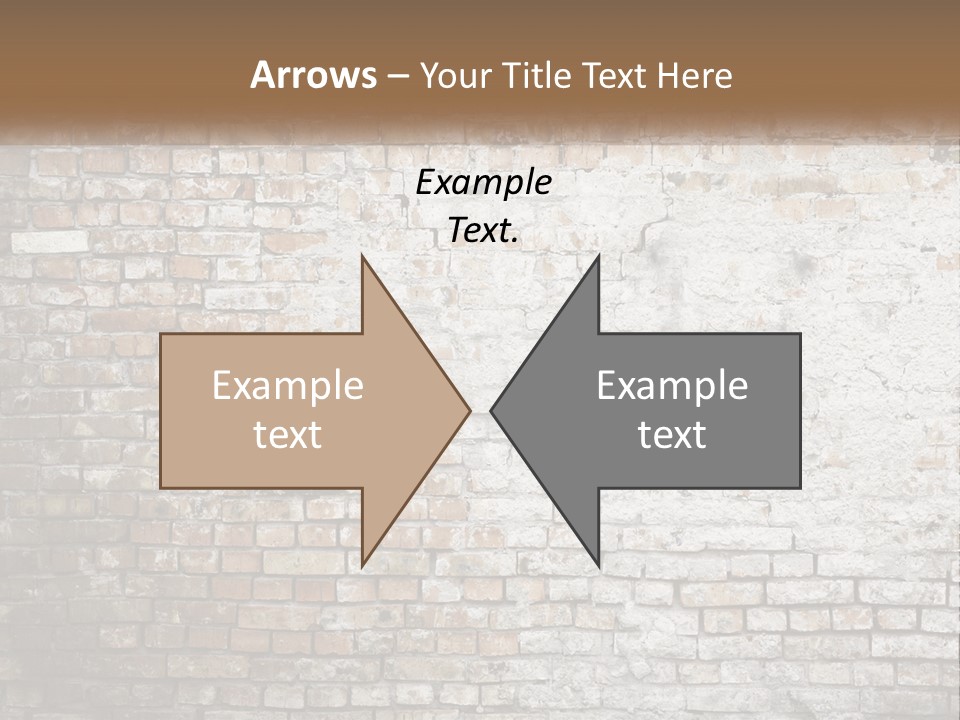Weathered Textured Stonewall PowerPoint Template