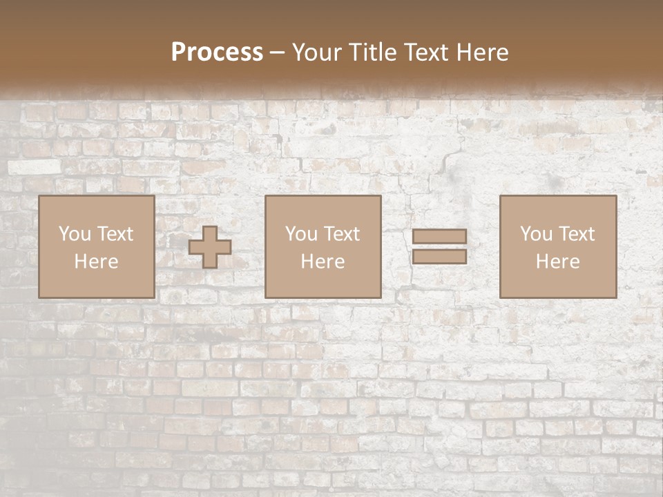 Weathered Textured Stonewall PowerPoint Template