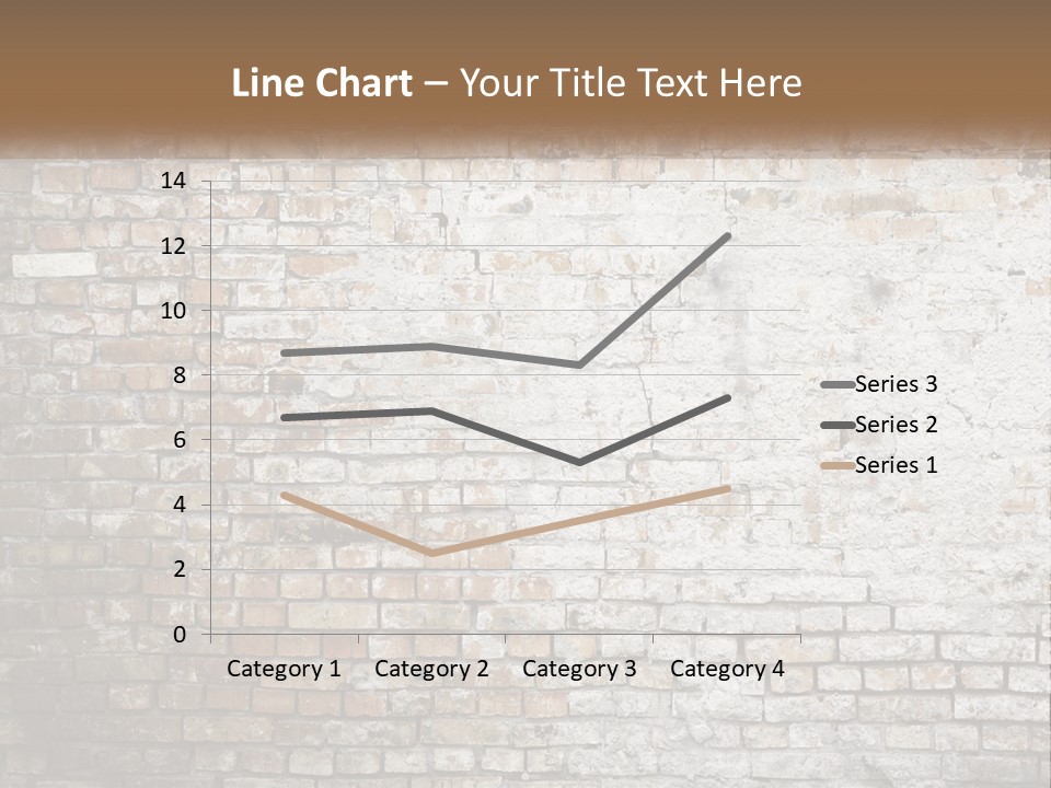 Weathered Textured Stonewall PowerPoint Template