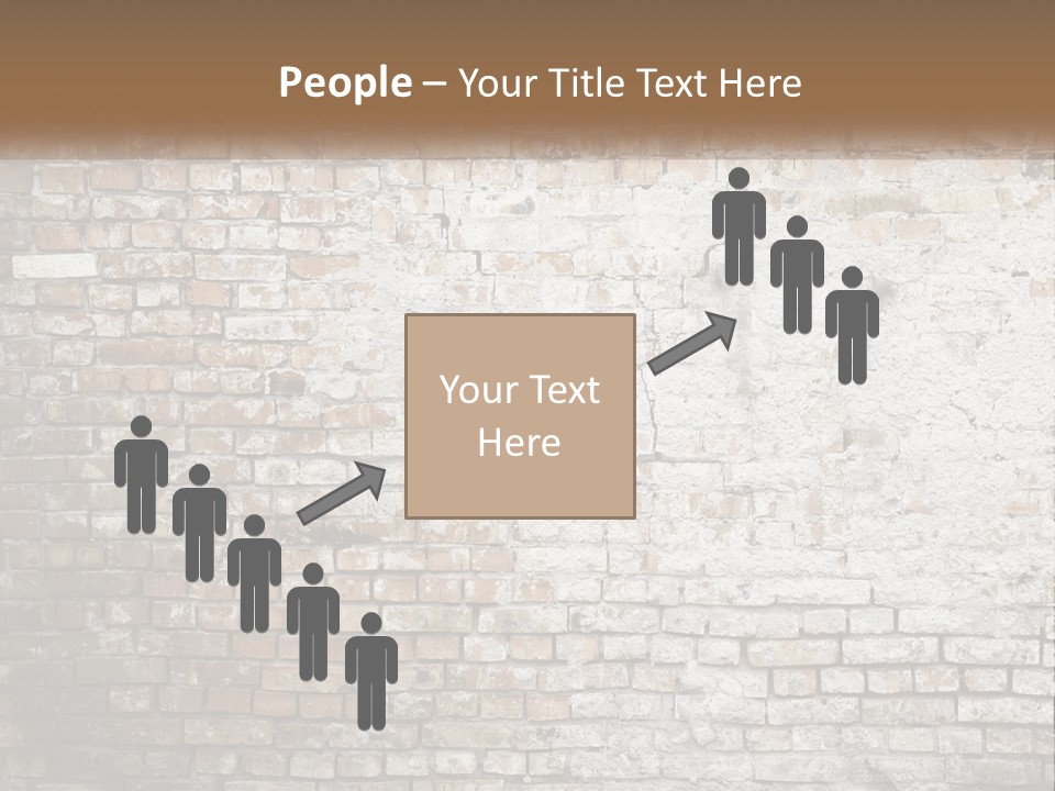 Weathered Textured Stonewall PowerPoint Template