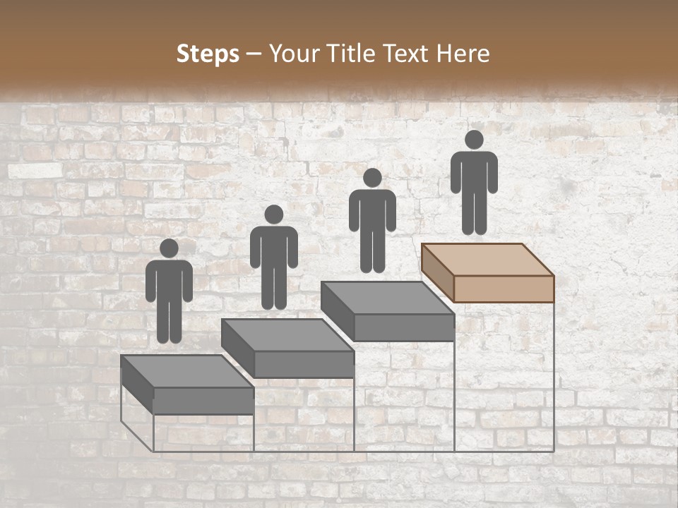 Weathered Textured Stonewall PowerPoint Template