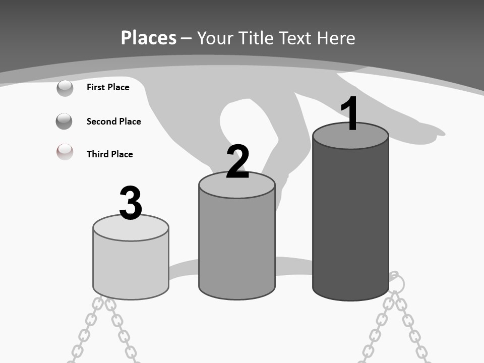Woman Decision Person PowerPoint Template