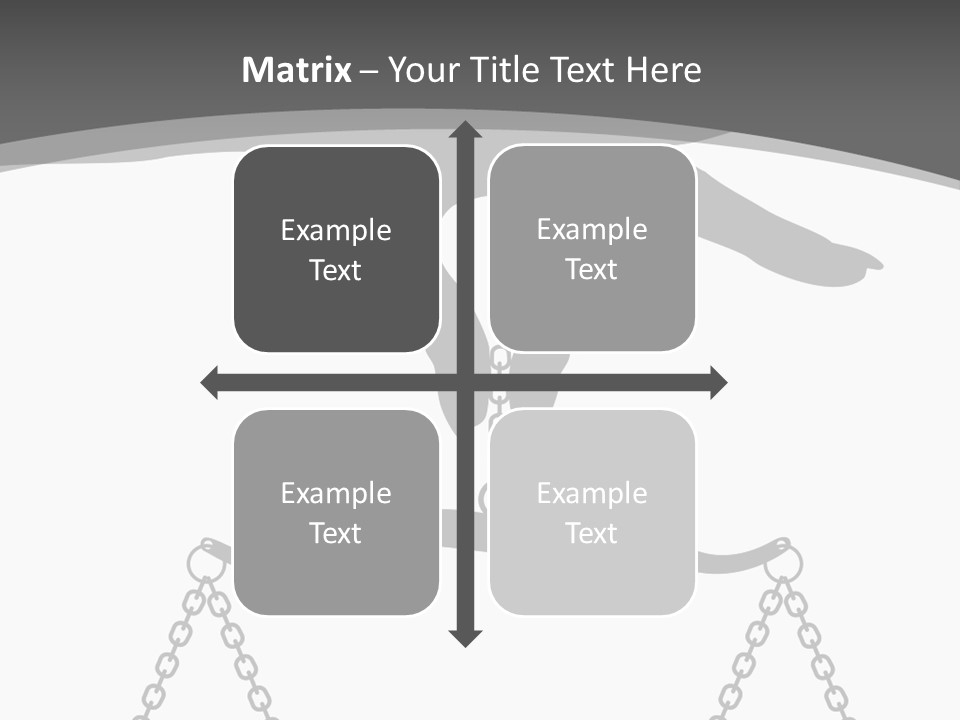 Woman Decision Person PowerPoint Template