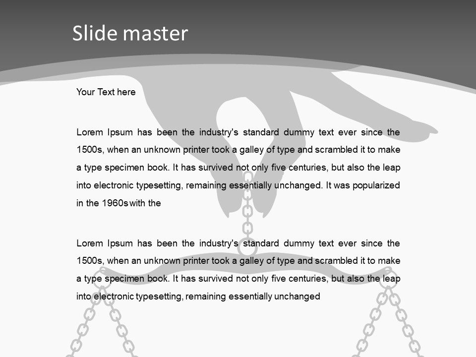 Woman Decision Person PowerPoint Template