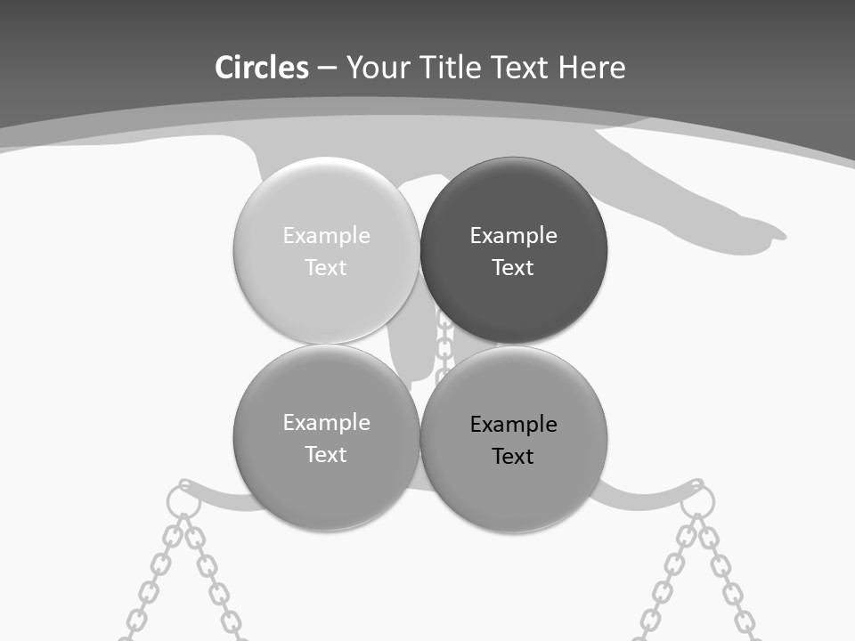 Woman Decision Person PowerPoint Template