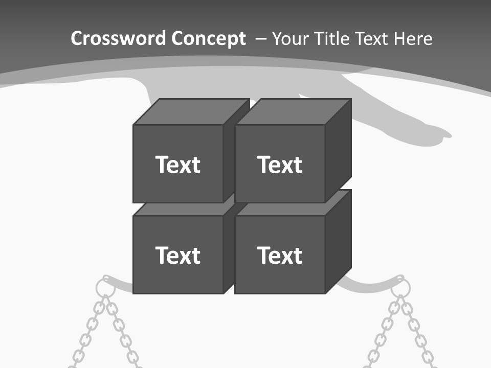 Woman Decision Person PowerPoint Template