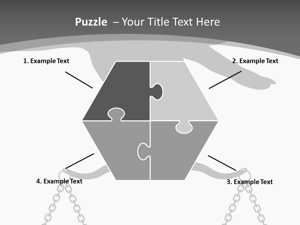 Woman Decision Person PowerPoint Template