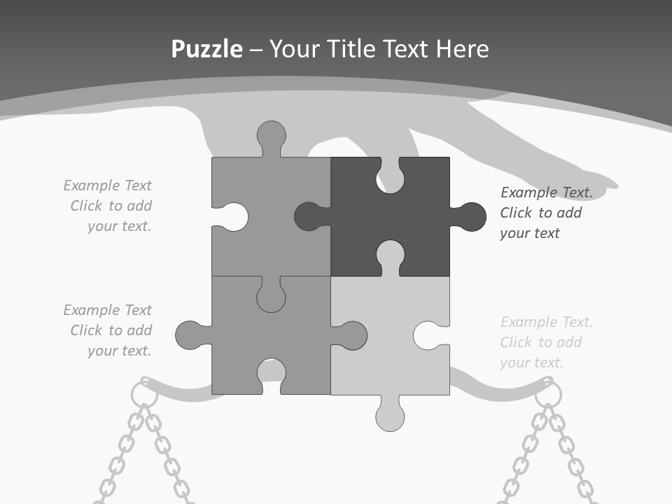 Woman Decision Person PowerPoint Template