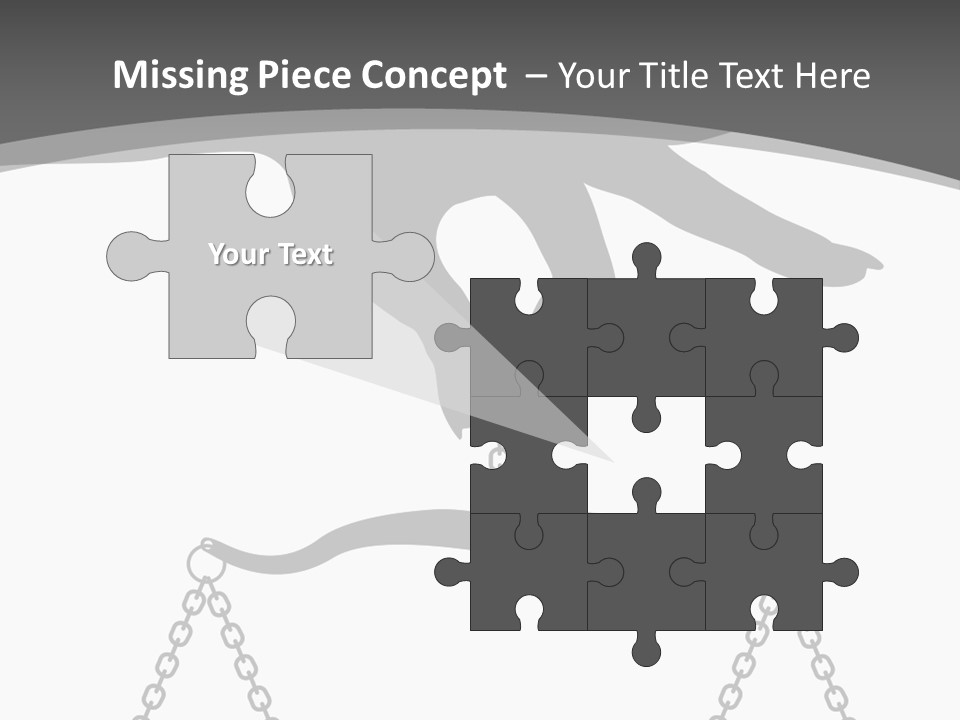 Woman Decision Person PowerPoint Template