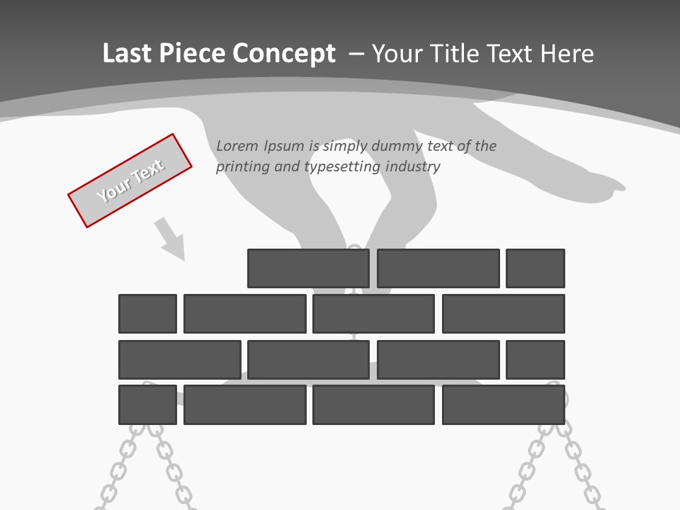 Woman Decision Person PowerPoint Template