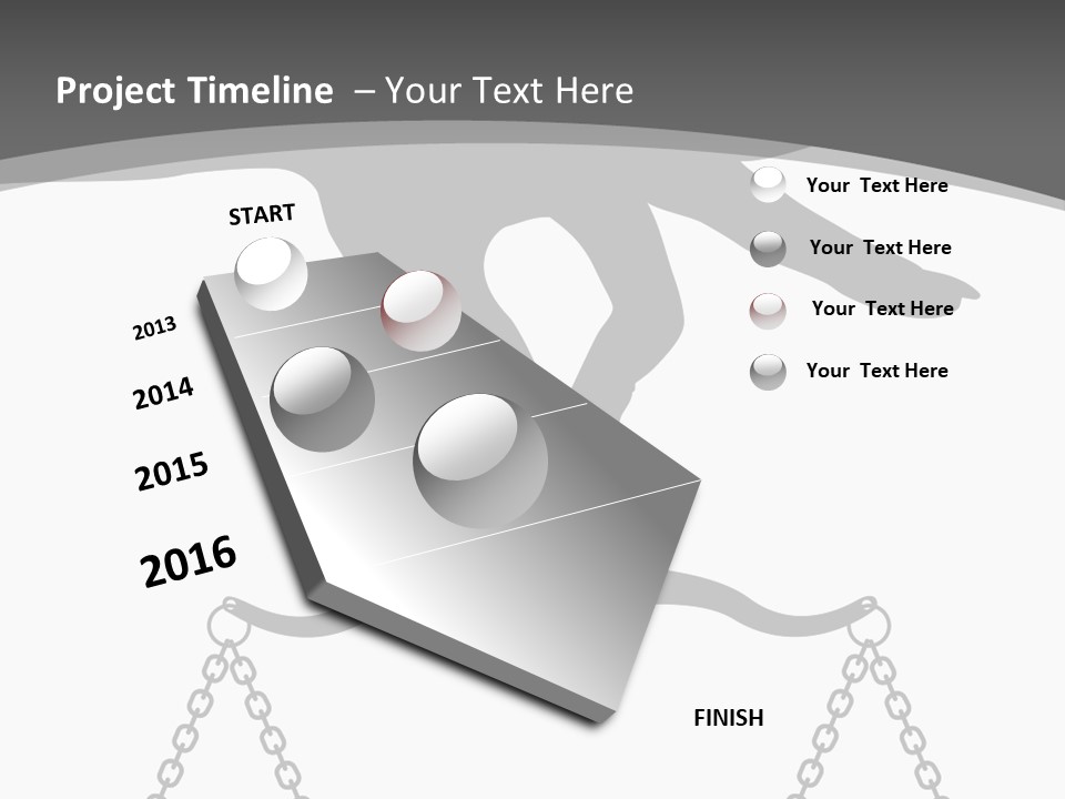Woman Decision Person PowerPoint Template