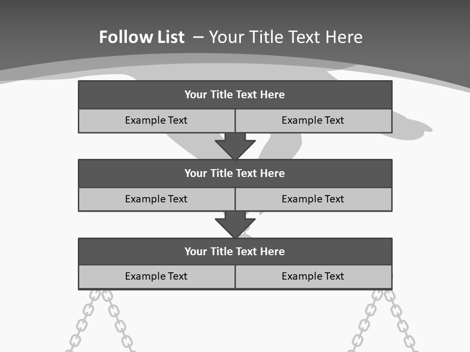 Woman Decision Person PowerPoint Template