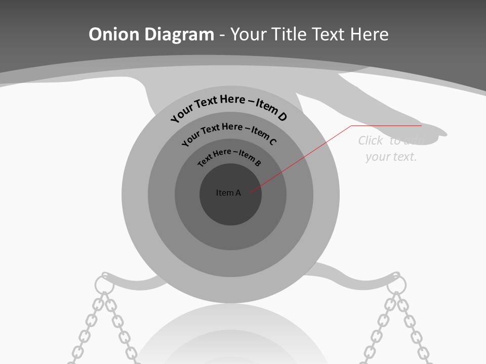 Woman Decision Person PowerPoint Template