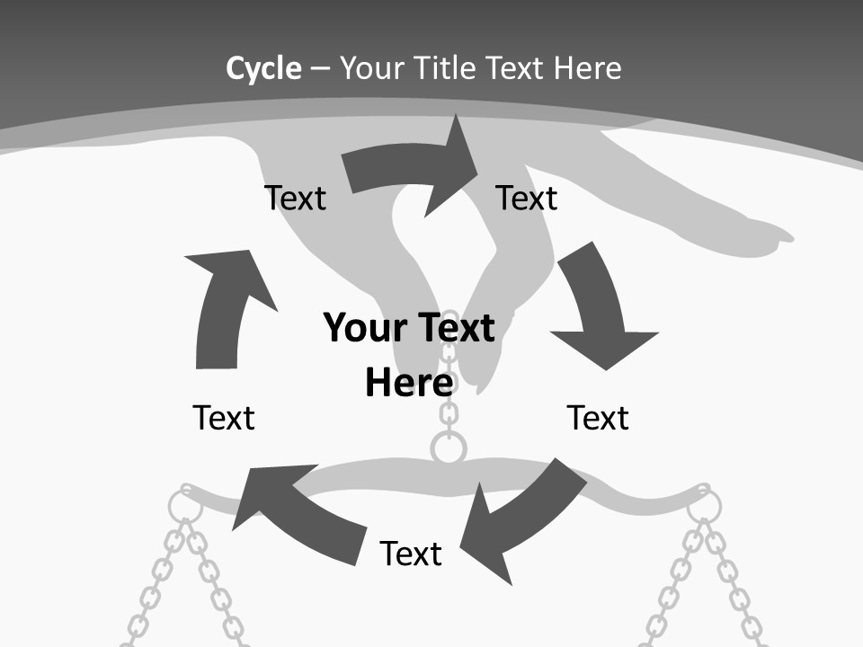 Woman Decision Person PowerPoint Template