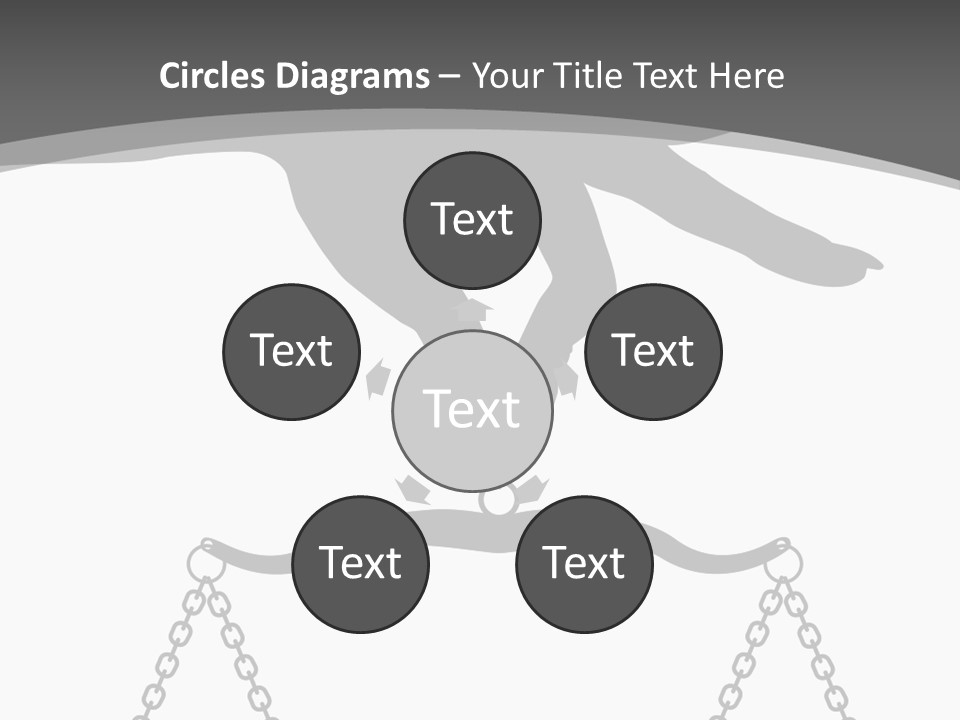 Woman Decision Person PowerPoint Template