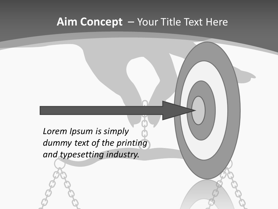 Woman Decision Person PowerPoint Template