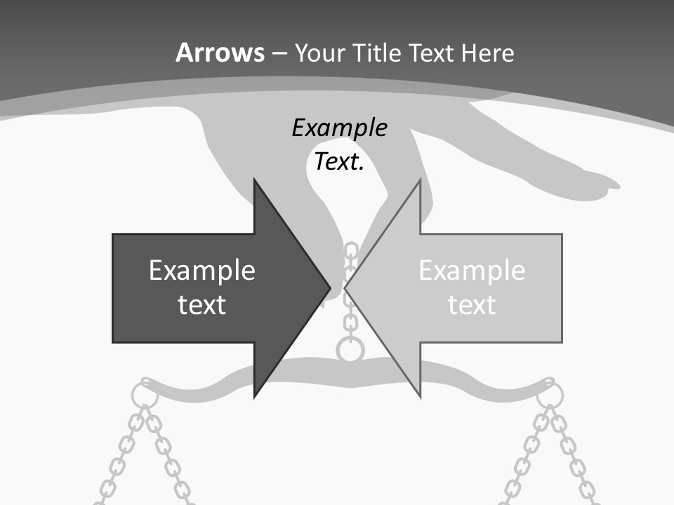 Woman Decision Person PowerPoint Template