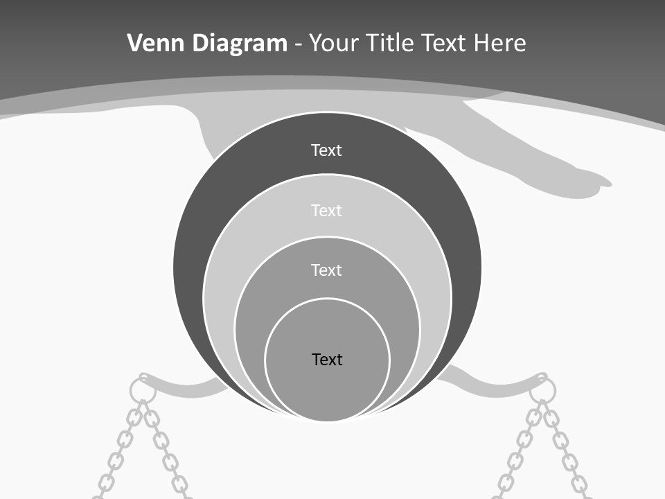 Woman Decision Person PowerPoint Template