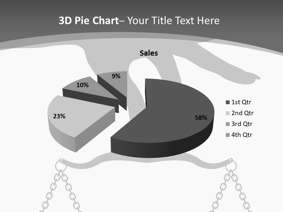 Woman Decision Person PowerPoint Template