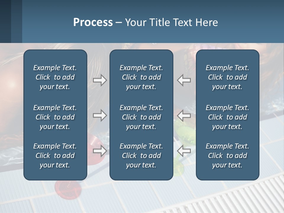 Water Girl Women PowerPoint Template