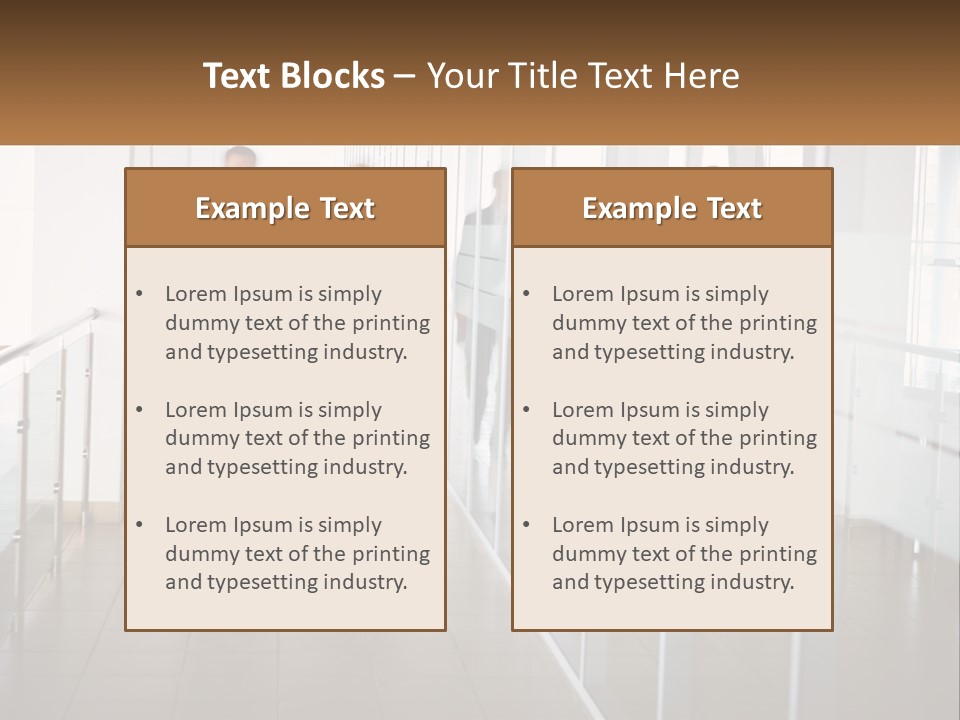 Architecture Floor Inside PowerPoint Template