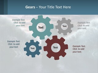 Competition Transportation Sparks PowerPoint Template
