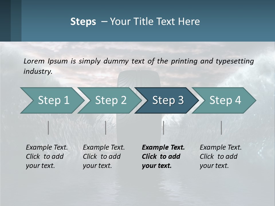 Competition Transportation Sparks PowerPoint Template
