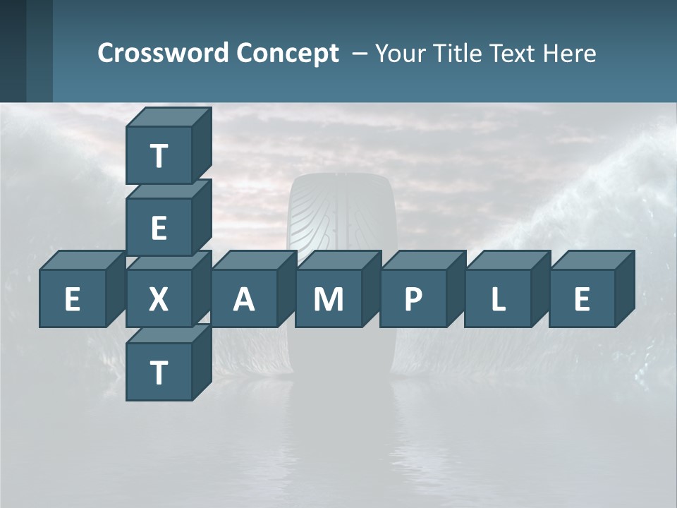 Competition Transportation Sparks PowerPoint Template