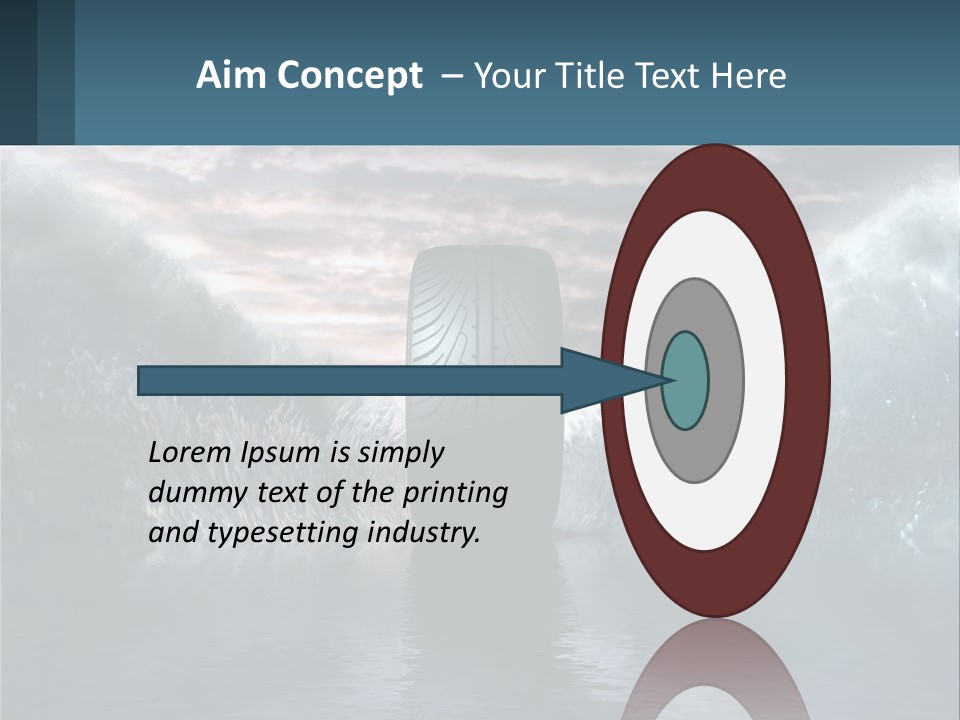 Competition Transportation Sparks PowerPoint Template