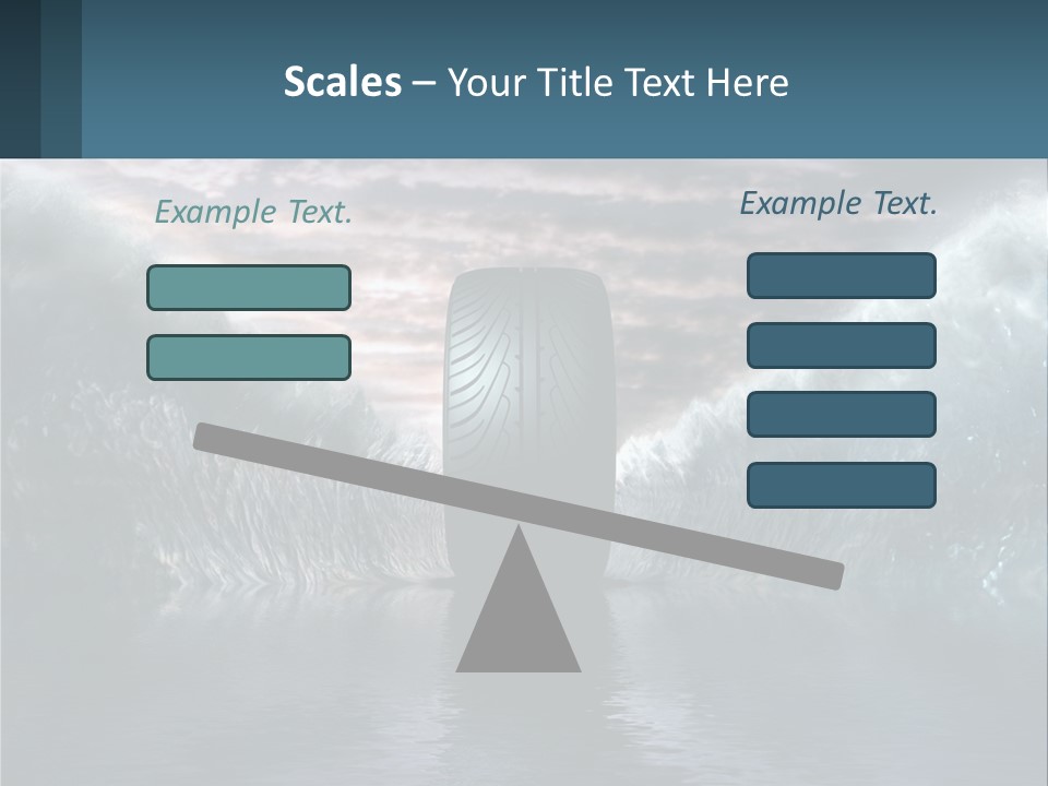 Competition Transportation Sparks PowerPoint Template