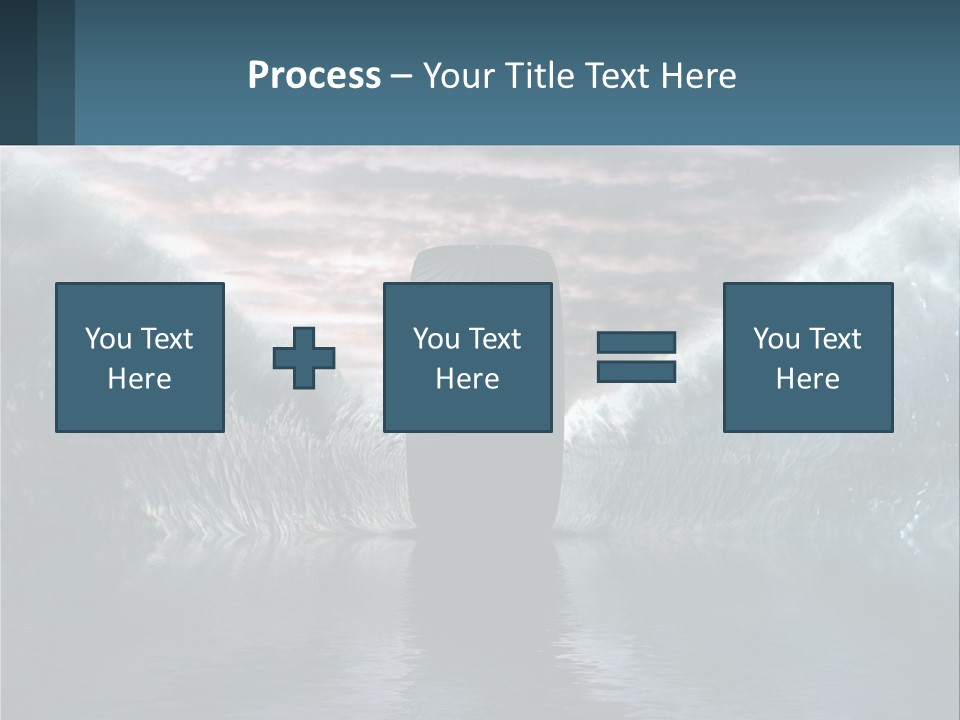 Competition Transportation Sparks PowerPoint Template