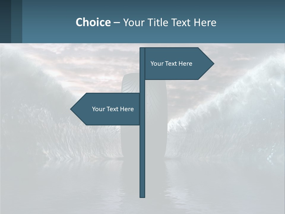 Competition Transportation Sparks PowerPoint Template