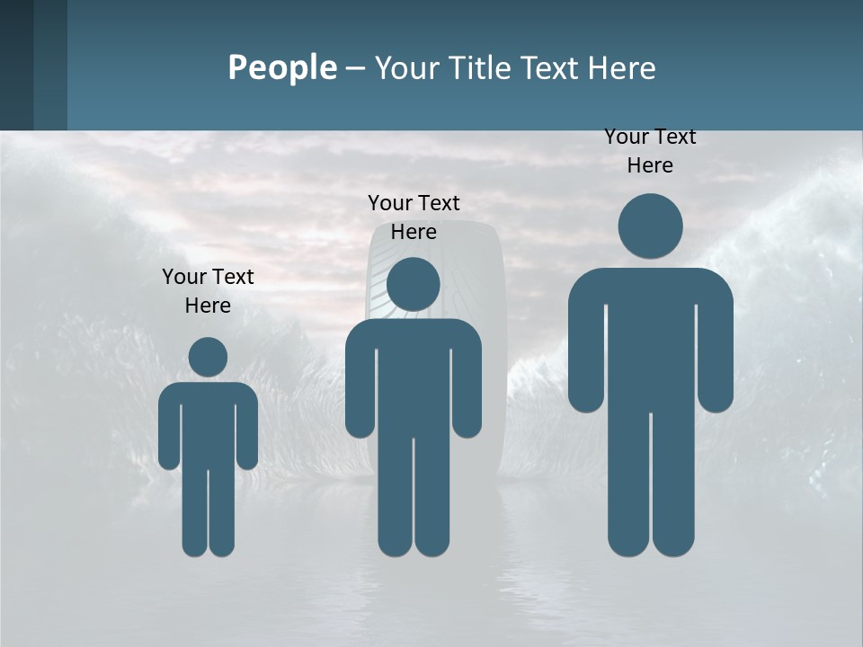 Competition Transportation Sparks PowerPoint Template