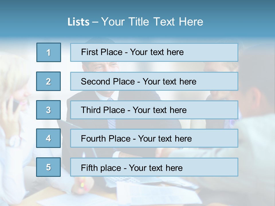 Pile Worker Success PowerPoint Template