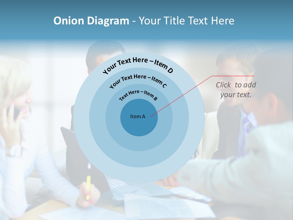 Pile Worker Success PowerPoint Template