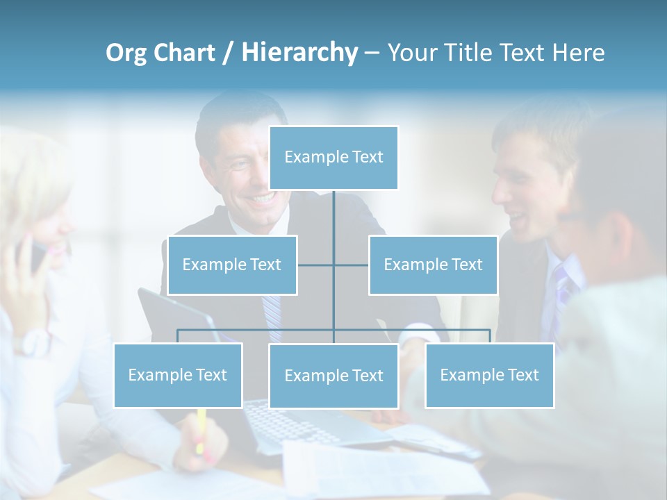 Pile Worker Success PowerPoint Template