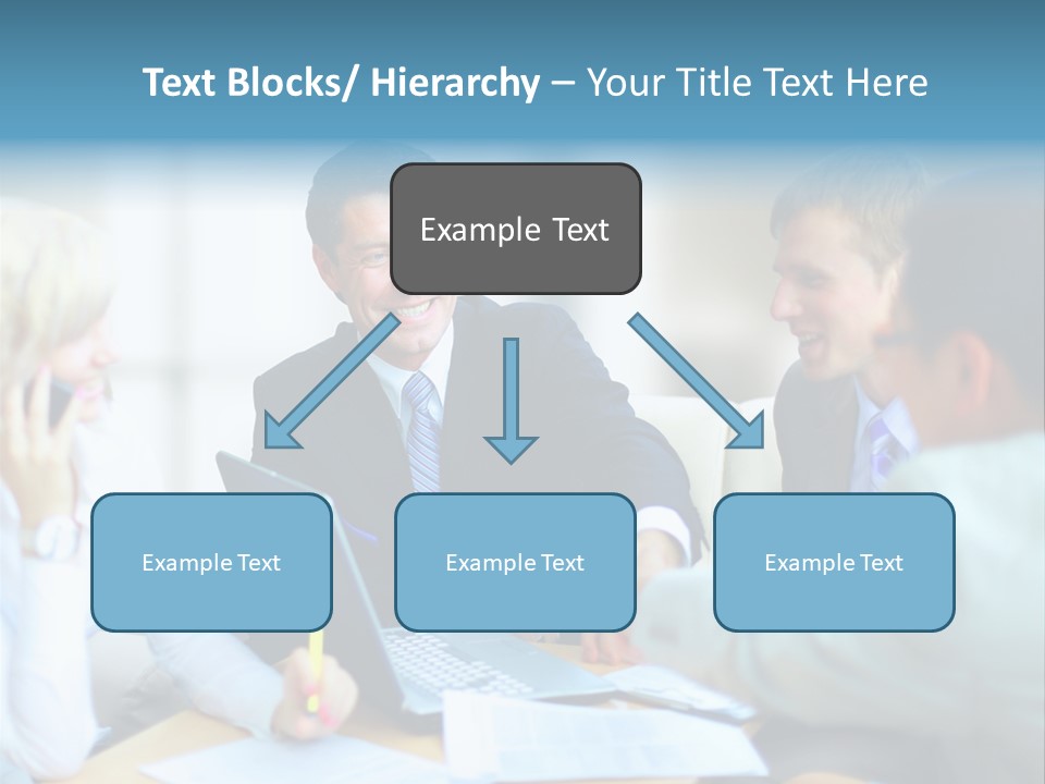 Pile Worker Success PowerPoint Template