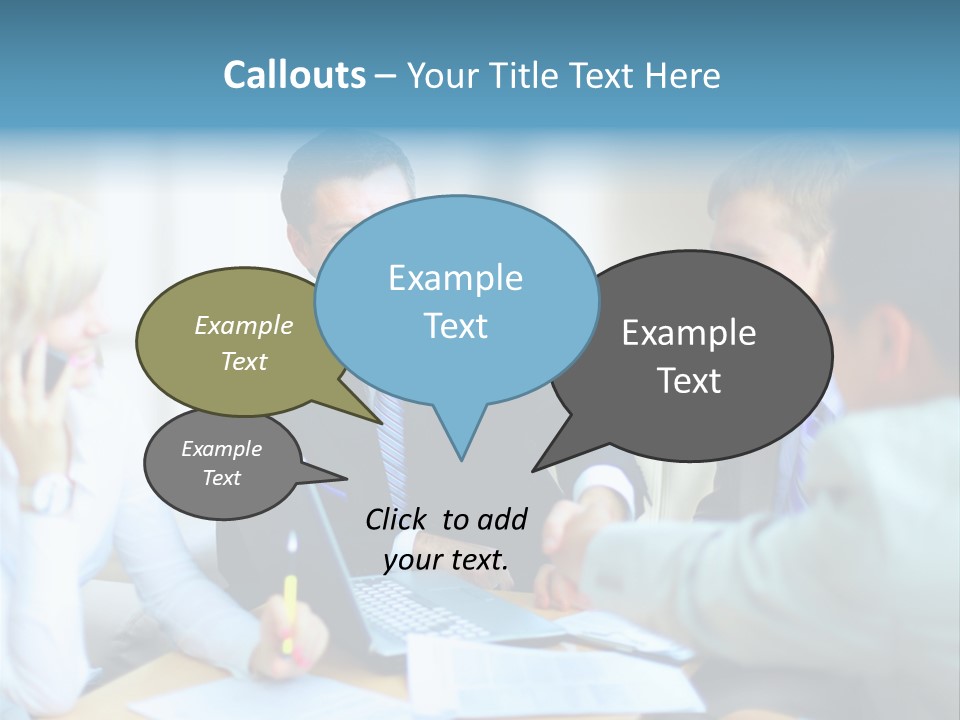 Pile Worker Success PowerPoint Template