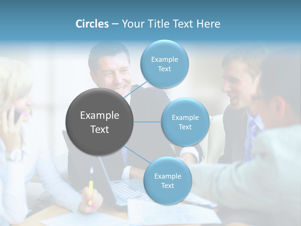 Pile Worker Success PowerPoint Template