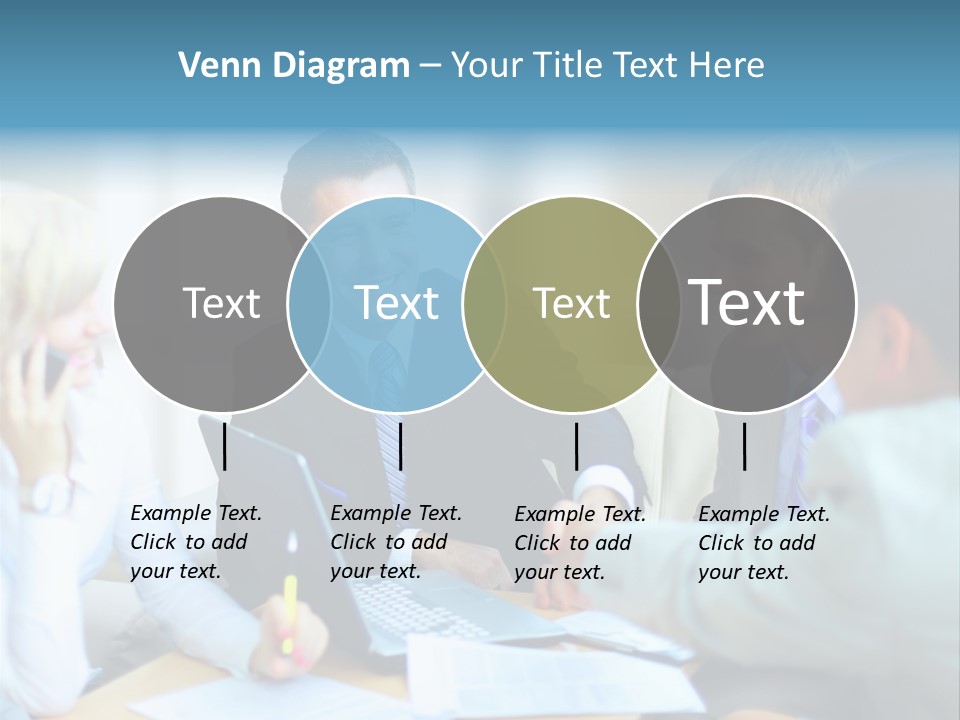 Pile Worker Success PowerPoint Template
