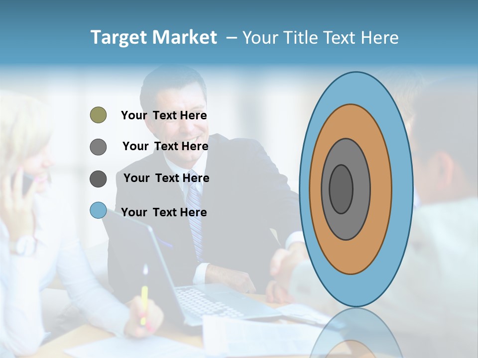 Pile Worker Success PowerPoint Template