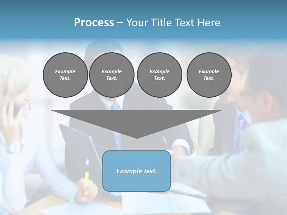 Pile Worker Success PowerPoint Template