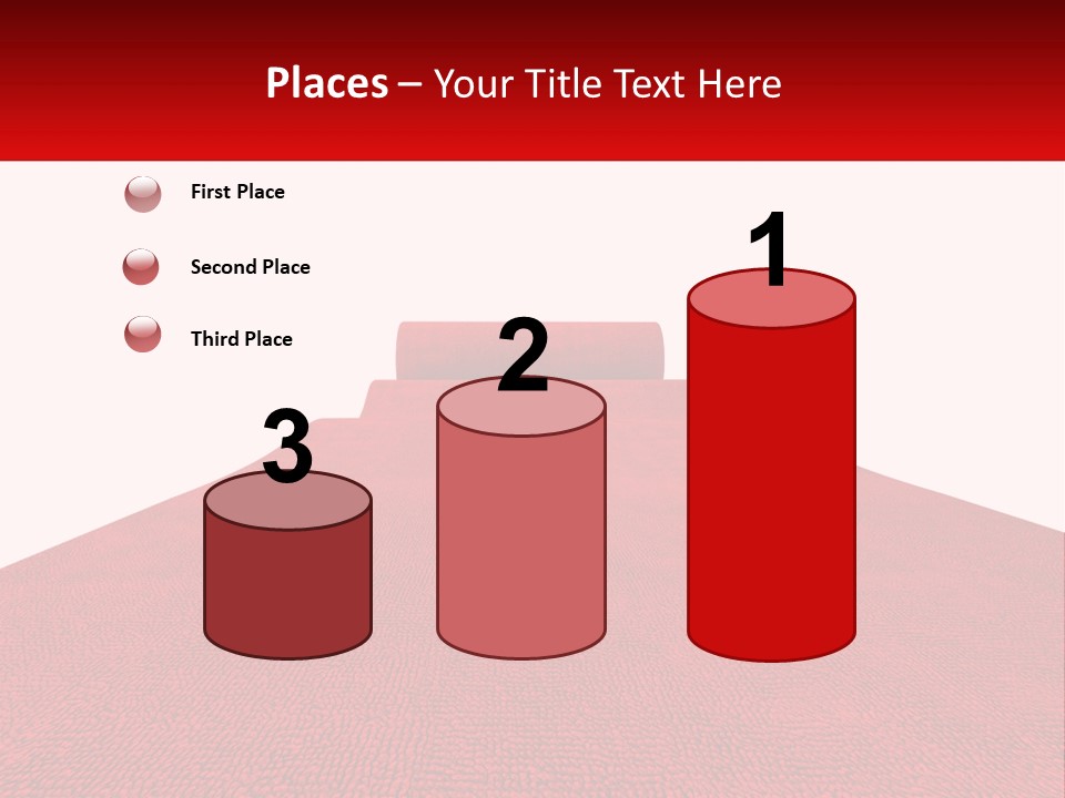 Roll Glory White PowerPoint Template