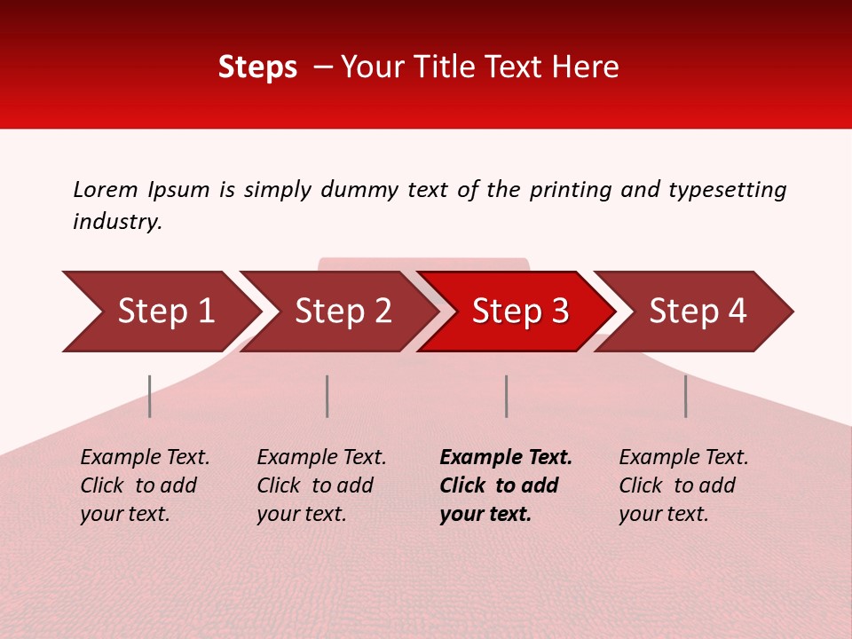 Roll Glory White PowerPoint Template