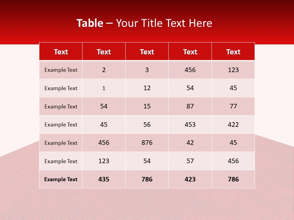 Roll Glory White PowerPoint Template