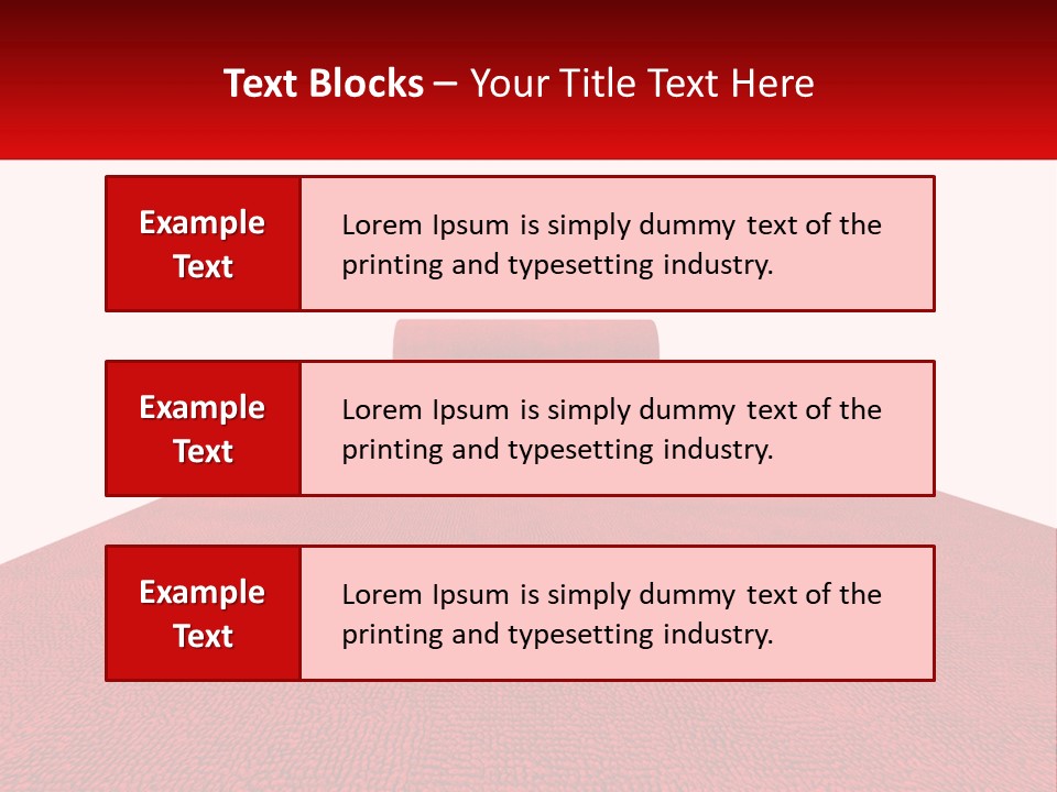 Roll Glory White PowerPoint Template