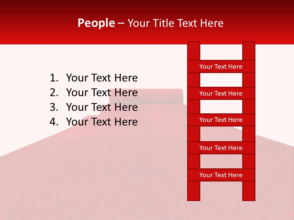 Roll Glory White PowerPoint Template