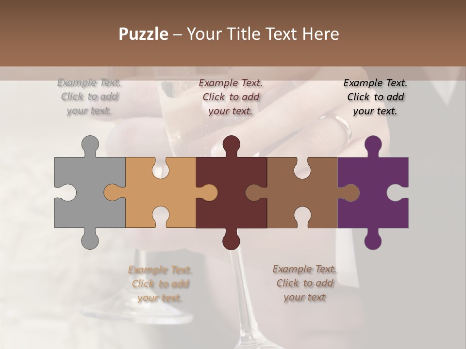 Celebration Lady Holiday PowerPoint Template